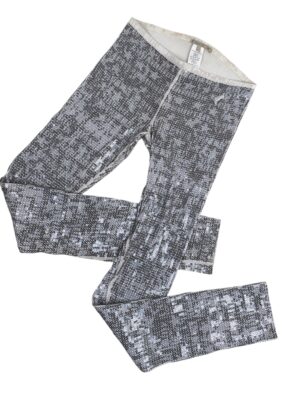 SILVER SEQUINS LEGGINGS