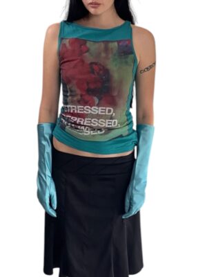 ‘STRESSED’ TANK TOP