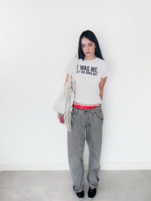 ‘I LEFT THE DOGS OUT ‘ TEE